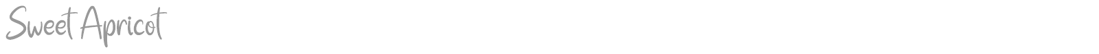 Sweet Apricot font preview